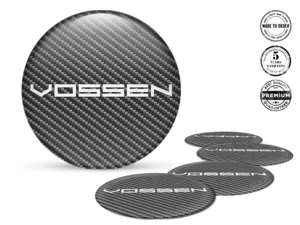 Vossen Felgenaufkleber Logo Luxus Silikon-Badges
